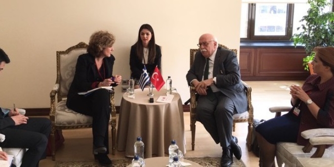 Bakan Avcı, Yunanistan Eğitim Bakan Vekili ile görüştü