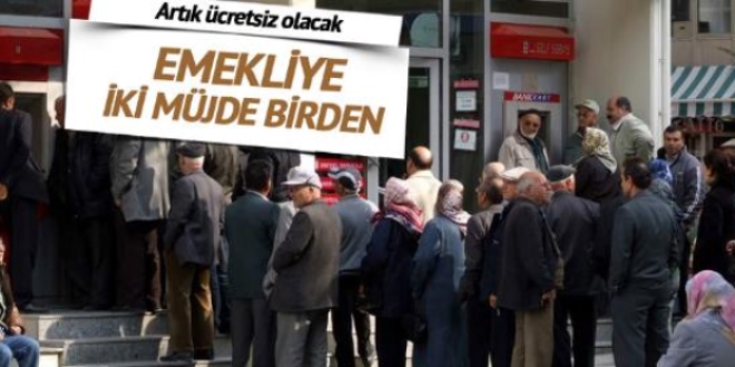 Emekliye 2 müjde birden