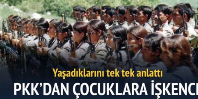 PKK'dan ocuklara hcrede ikence