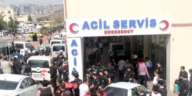 Şanlıurfa'da acil servis savaş alanına döndü