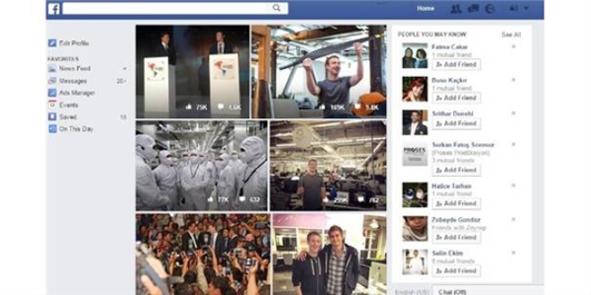 Facebook'ta gizlenen fotoğrafları görmek mümkün
