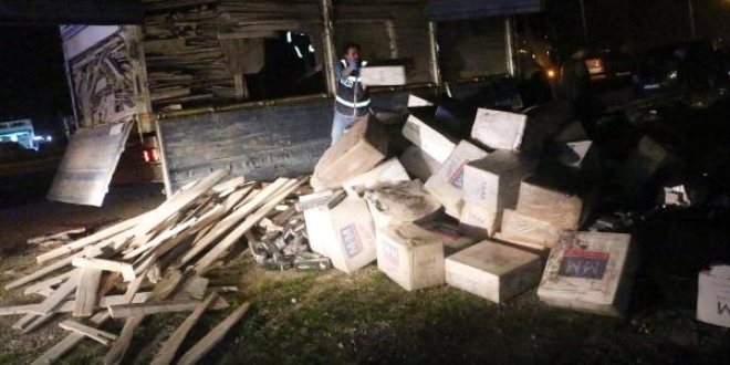 100 bin paket gümrük kaçağı sigara ele geçirildi