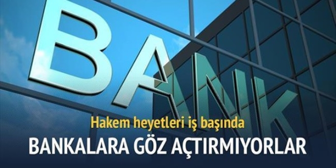 Hakem heyetleri bankalara göz açtırmadı