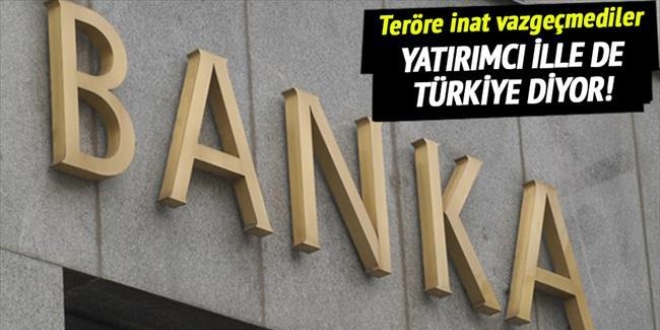 Yatırımcı ille de Türkiye diyor