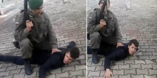 Katil zanlısını asker etkisiz hale getirdi