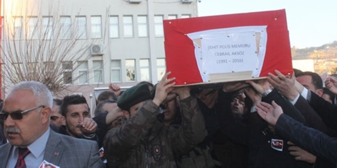 Nusaybin şehidi memleketine uğurlandı