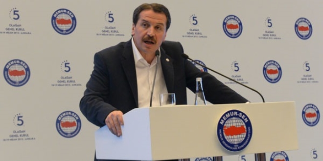 Memur-Sen: Meclis dokunulmazlığının kaldırılmasına destek veriyoruz
