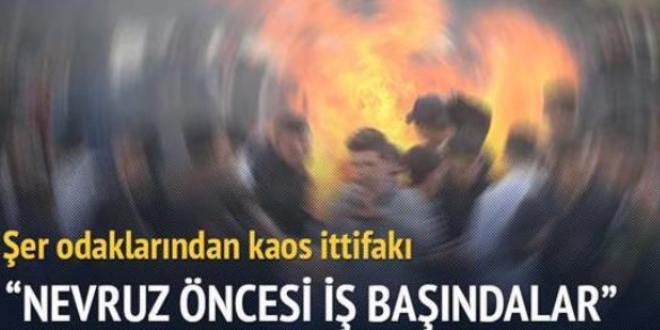 PKK/FETÖ/DHKP-C'nin nevruzda kaos ittifakı