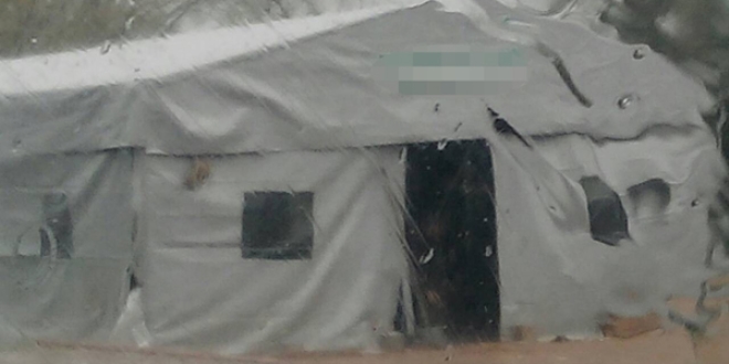 Öldürülen terörist için Antalya'da kurulan çadır kaldırıldı
