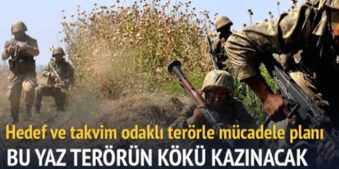'Bu yaz terörün kökü kazınacak'
