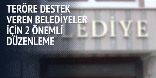 Terör destekçisi belediyeye kayyum