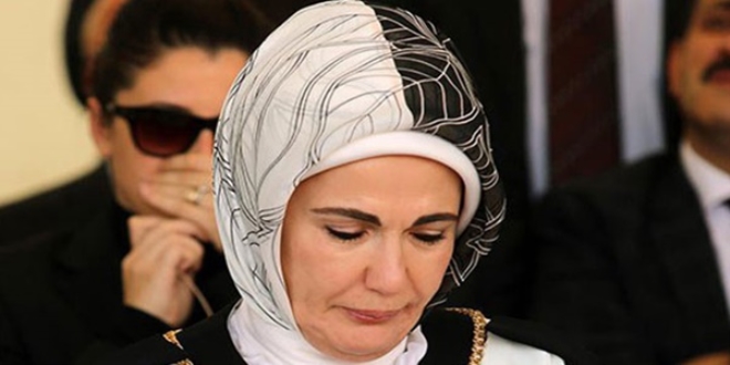 Emine Erdoğan'a suç duyurusuna takipsizlik kararı