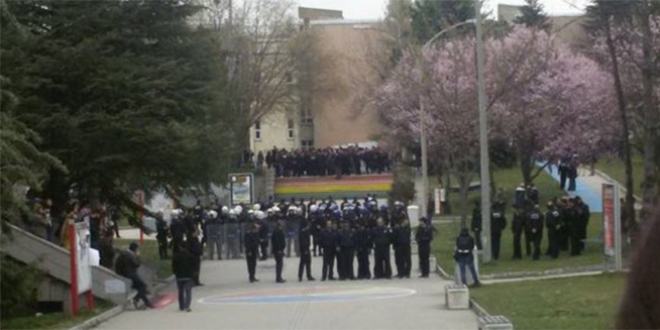 Hacettepe Beytepe'de, eğitime 2 gün ara verildi
