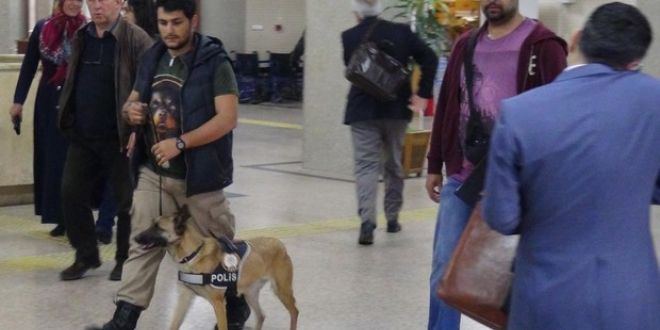 Adliyede güvenlik önlemleri en üst seviyede