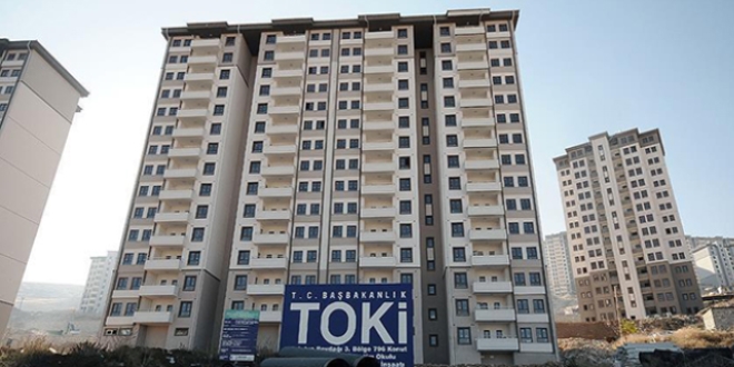 TOKİ'den 5 ayda 21 bin 413 konut için ihale