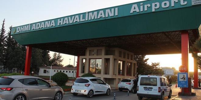 Adana Havalimanı'nda güvenlik önlemi üst seviyeye çıkarıldı