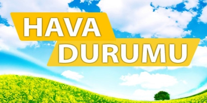 Meteoroloji'den günlük hava tahmini-haritalı