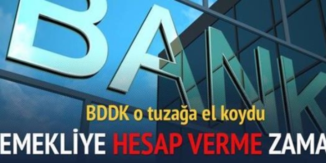 Emekliye izinsiz hesaba ceza