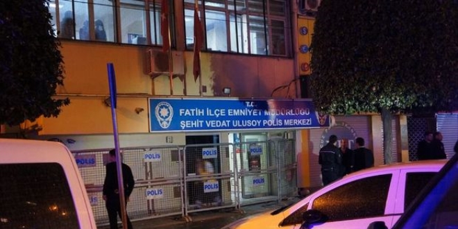 Fatih Aksaray polis merkezinde kavga