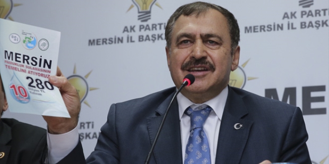 Eroğlu: Hortumlar kesilince havuz dolmaya başladı