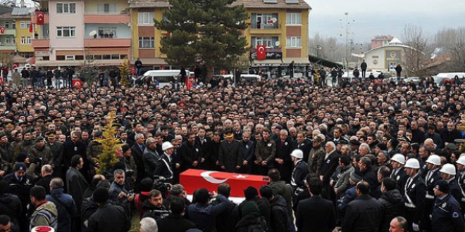 Şehit Uzman Çavuş Kelleci Giresun'da toprağa verildi