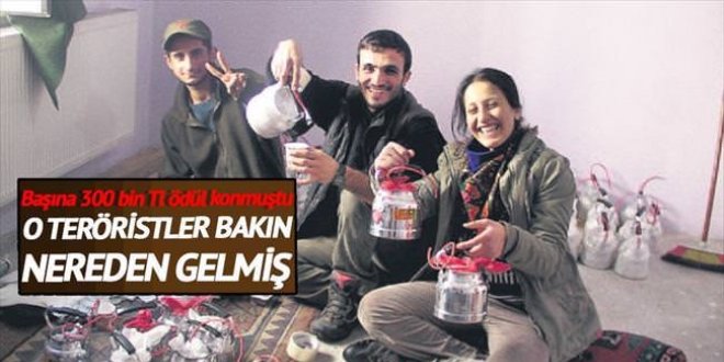 O teröristler Kandil'den