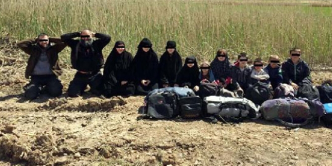 4 IŞİD'li, 7 çocukla cezaevine konuldu