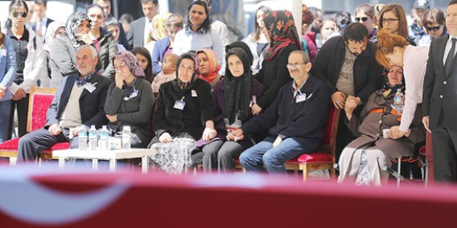 Şehit polis Aktaş için tören düzenlendi