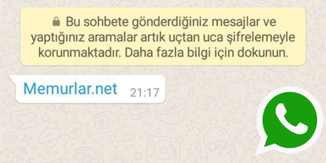 Whatsapp'da kriptolu mesajlaşma devri başladı