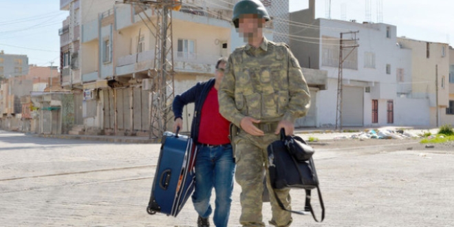 Nusaybin'de güvenli tahliye