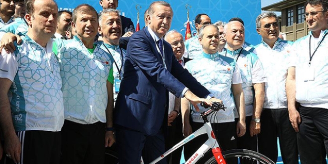 Erdoğan: Spor insanlığın ortak dilidir