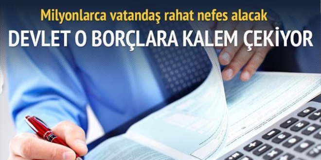 Eski borç siliniyor yenisine dikkat!