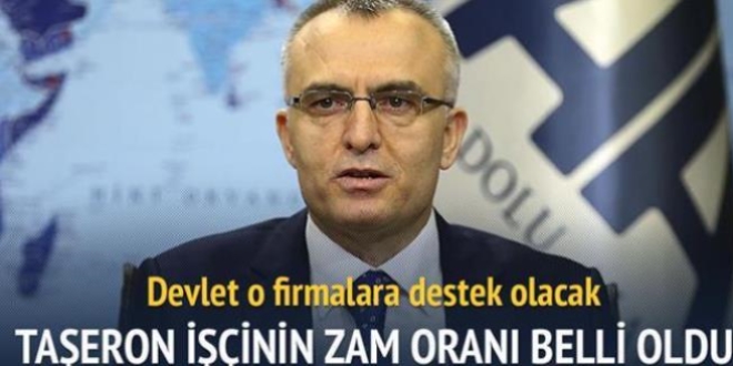 Taşeron işçiye memur kadar zam