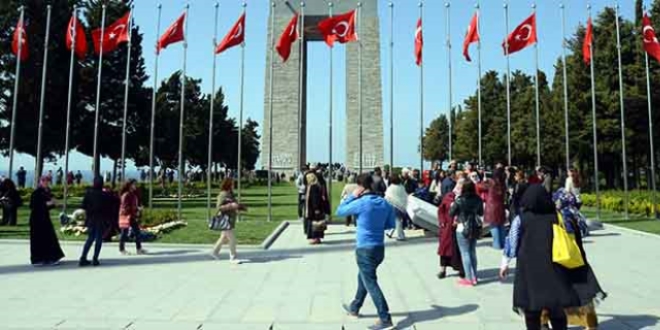 Gelibolu Yarımadası'na ziyaretçi akını
