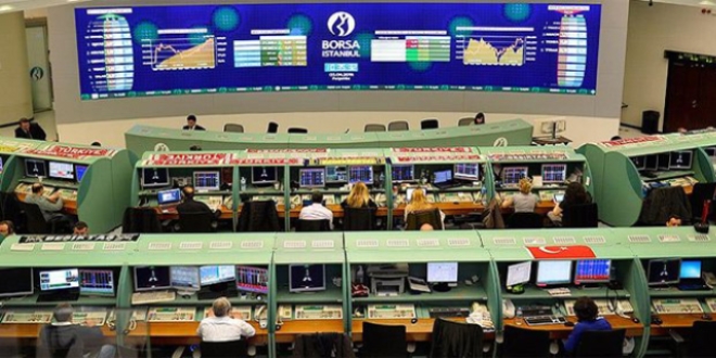 Borsa günü düşüşle tamamladı