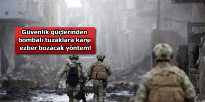 PKK'nın bomba tuzakladığı Nusaybin'e özel müdahale