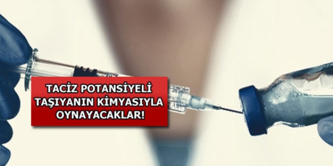 Çocuk tacizlerine kimyasal hadım