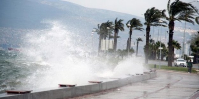 Bodrum-Fethiye arasında fırtına uyarısı