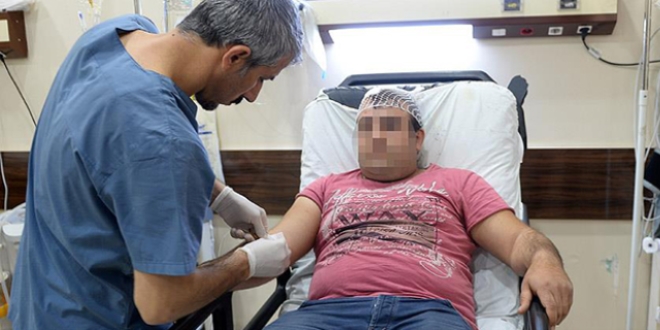 PKK'l terristler bir vatanda yaralad