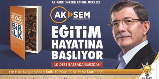 Ak Parti, Sürekli Eğitim Merkezi kurdu