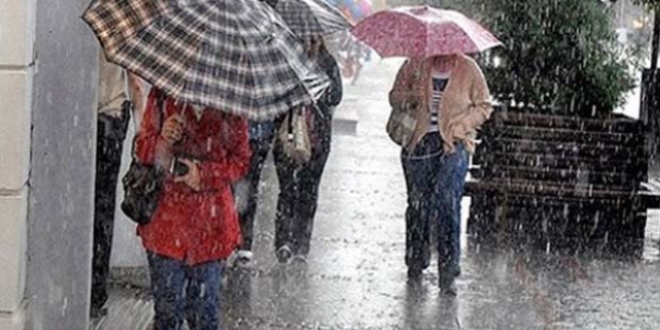 Meteoroloji'de bazı illerimiz için yağış uyarısı
