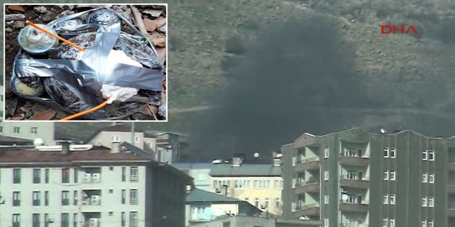 Kaçarken evlerin duvarlarına patlayıcı tuzaklıyorlar!