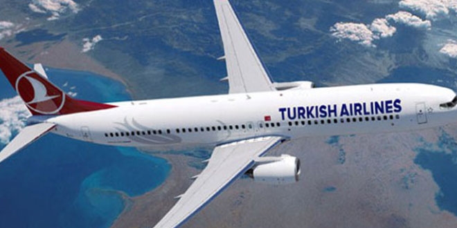 THY uçağı, acil iniş yaptı