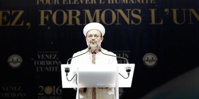 'Teröristlerin yaptıklarının İslam ile asla ilişkisi yoktur'