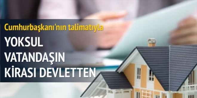 Yoksulun kirası devletten!