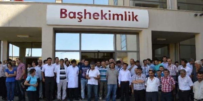 Adıyaman'da hasta yakını doktoru darp etti iddiası