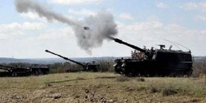 Sınır birliklerince DAEŞ hedefleri vuruldu