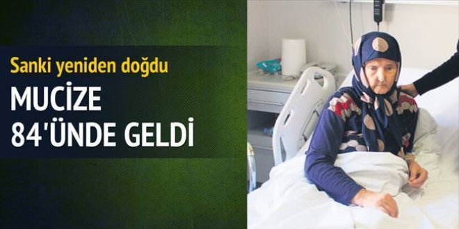 Müsemma nine, balon ile damarı açılarak kurtuldu