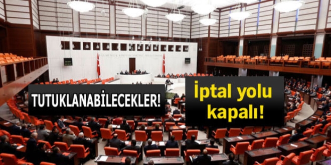 İşte AK Parti'nin dokunulmazlık teklifi