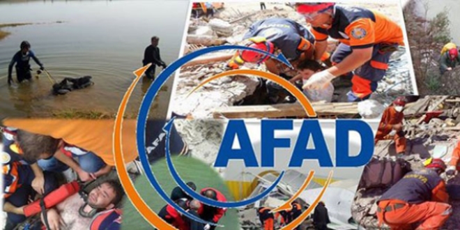 AFAD bin 17 'acil durum'a müdahale etti